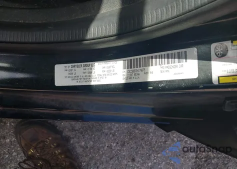 2014 Chrysler 200 Touring из США, поврежденный, VIN 1C3CCBBB3EN178675